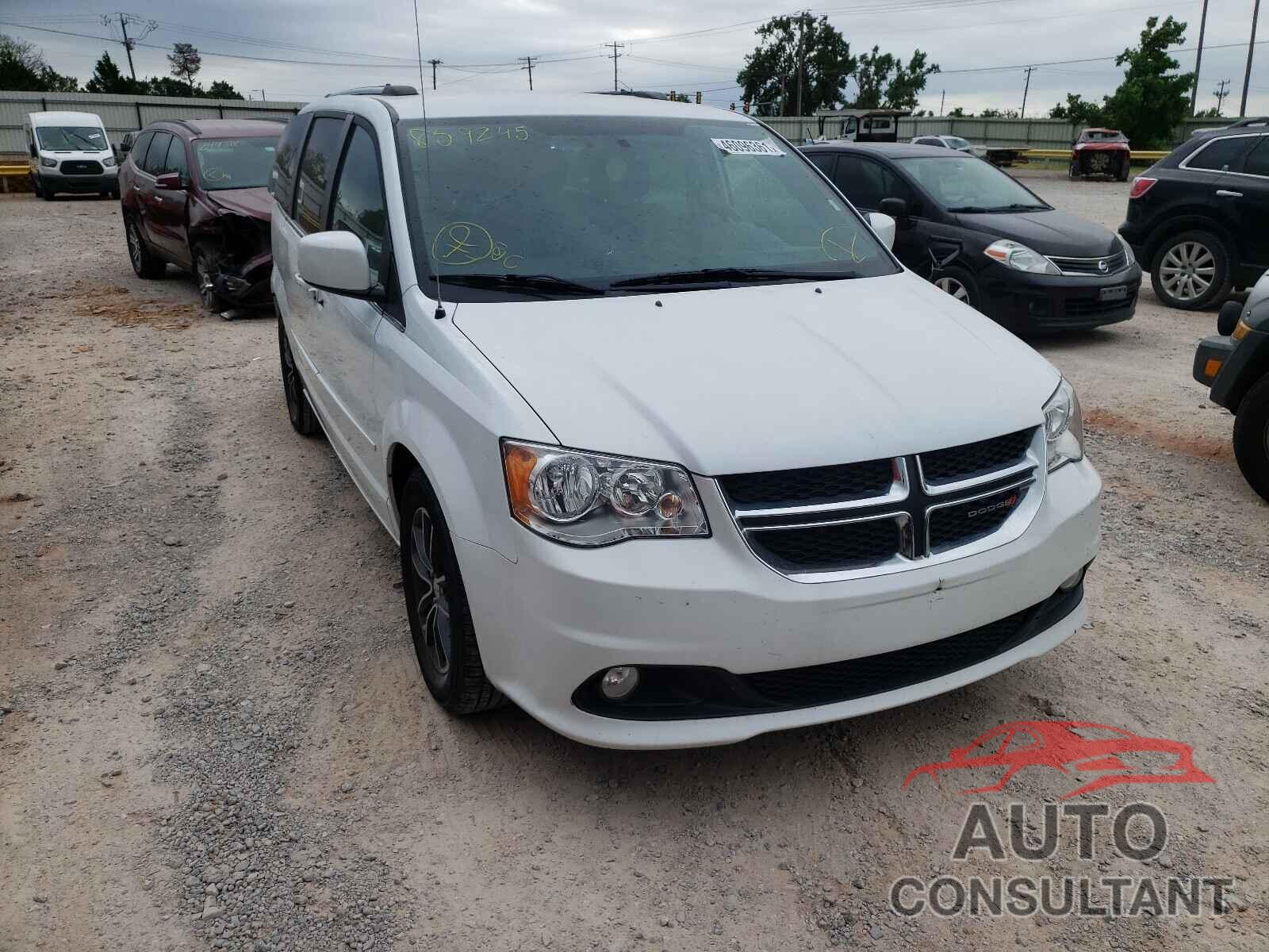 DODGE GRAND CARA 2017 - 2C4RDGCG7HR859245