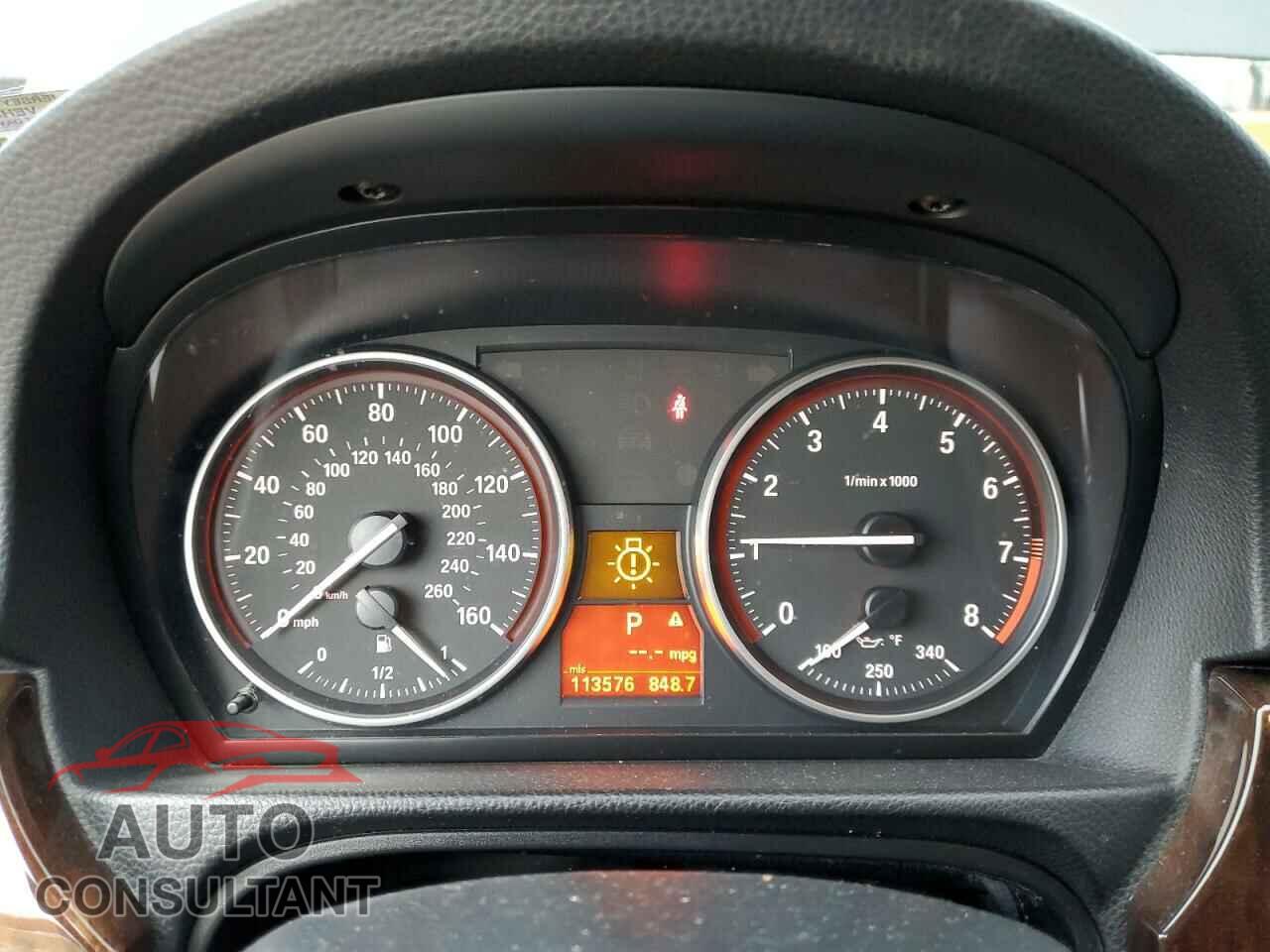BMW 3 SERIES 2012 - WBAKF5C52CE657608