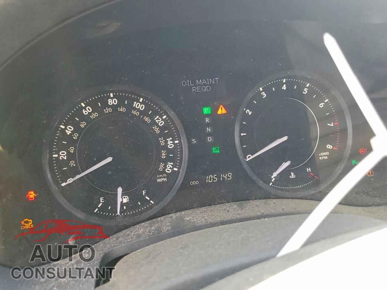 LEXUS IS 2010 - JTHFF2C2XA2507106