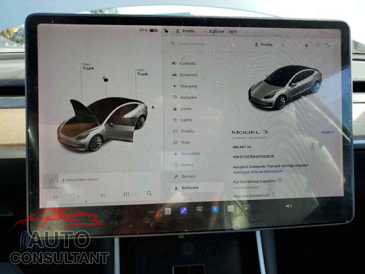 TESLA MODEL 3 2018 - 5YJ3E1EA9JF052638