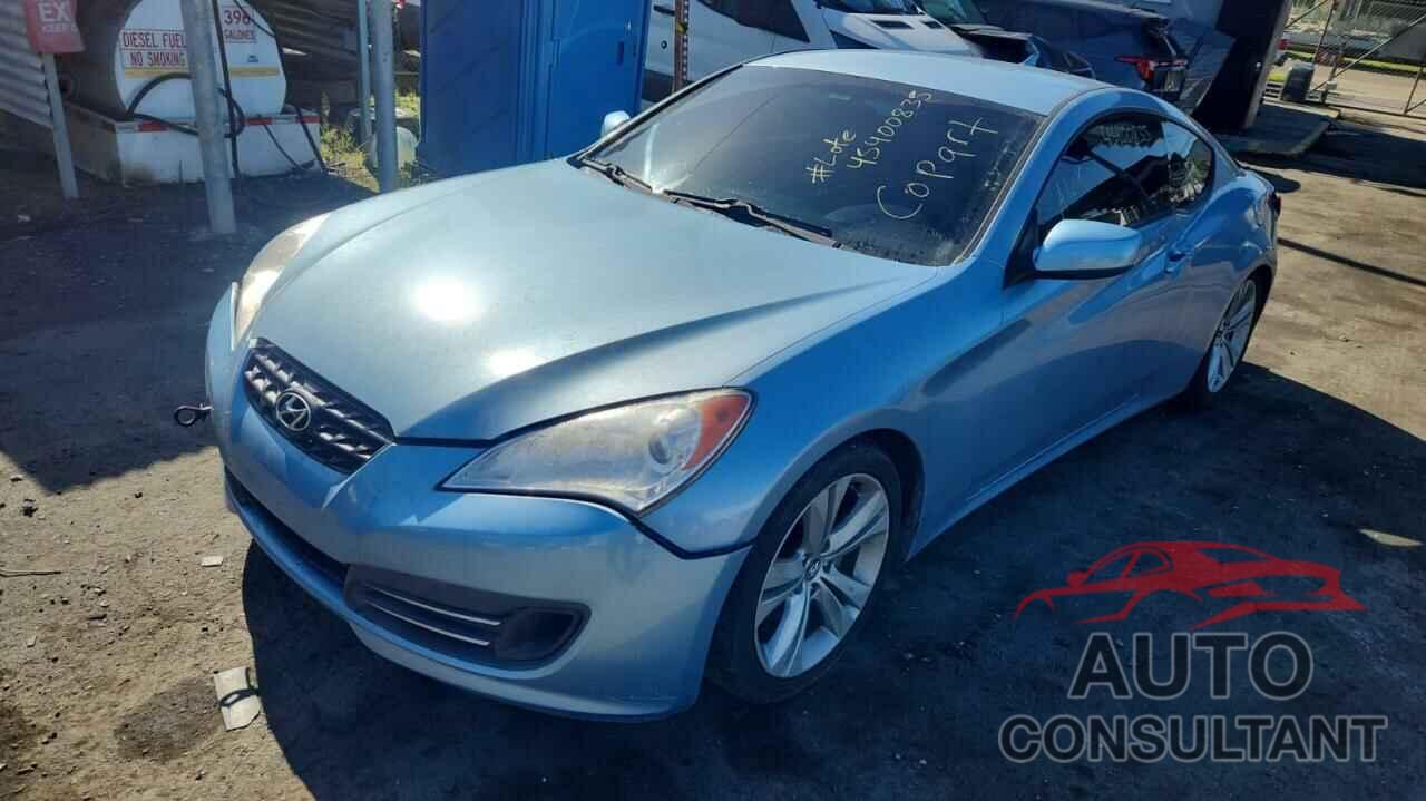 HYUNDAI GENESIS 2010 - KMHHT6KD8AU031970