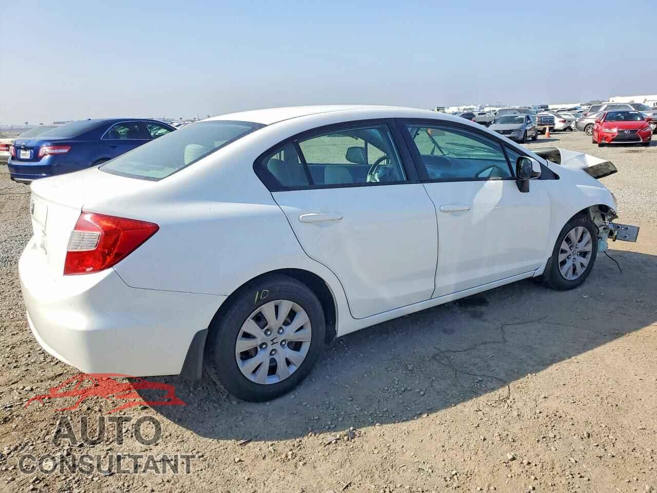 HONDA CIVIC 2012 - 19XFB2F54CE304561