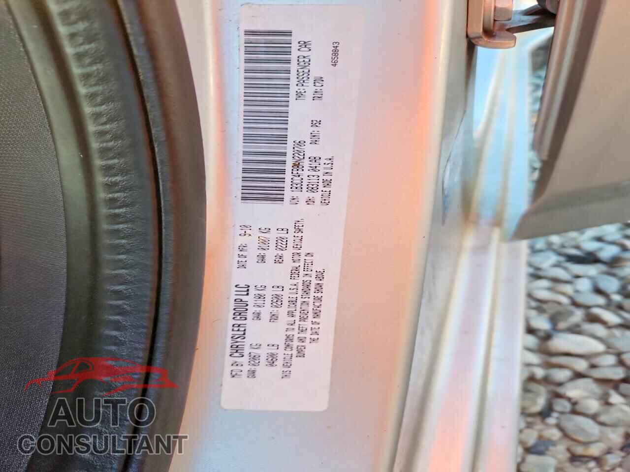 DODGE AVENGER 2010 - 1B3CC4FB6AN220706