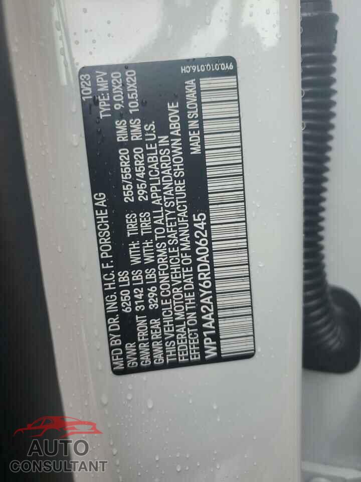 PORSCHE CAYENNE 2024 - WP1AA2AY6RDA06245