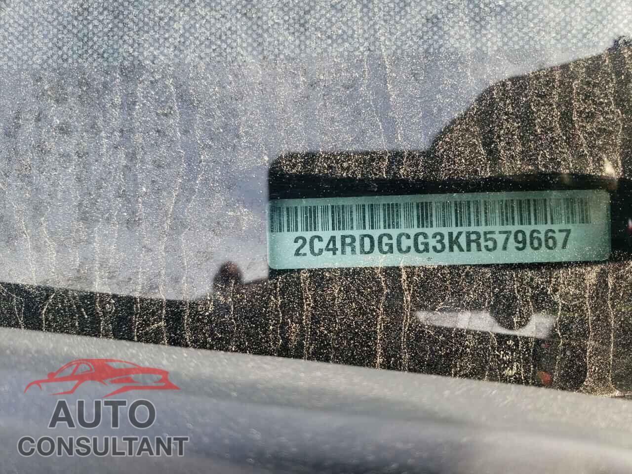 DODGE CARAVAN 2019 - 2C4RDGCG3KR579667