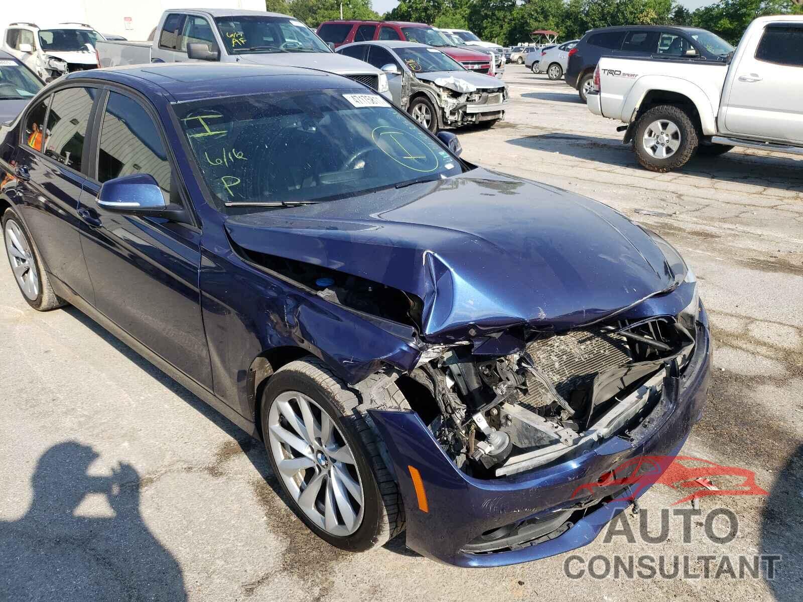BMW 3 SERIES 2017 - WBA8E5G52HNU41515