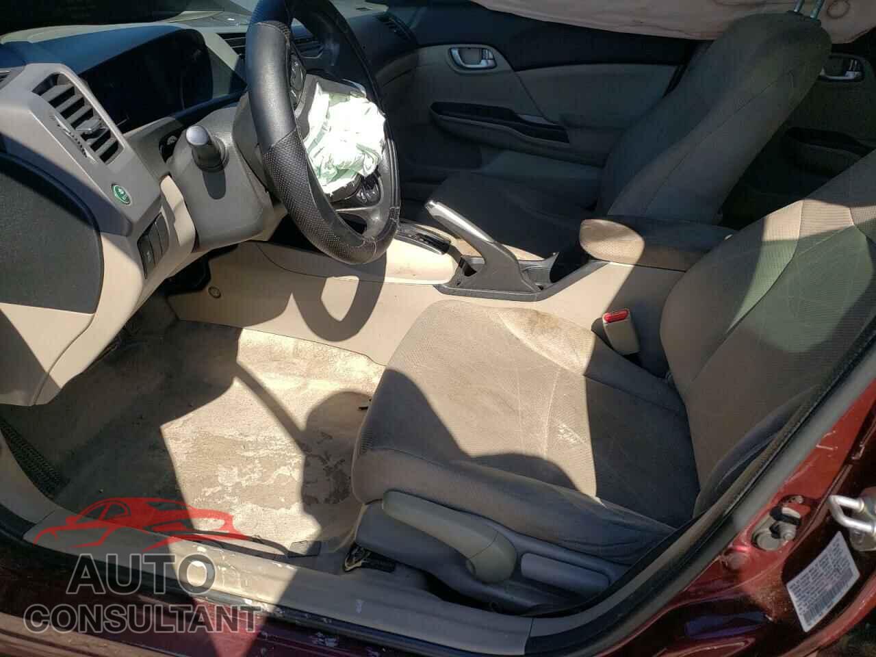 HONDA CIVIC 2012 - 19XFB2F86CE082552