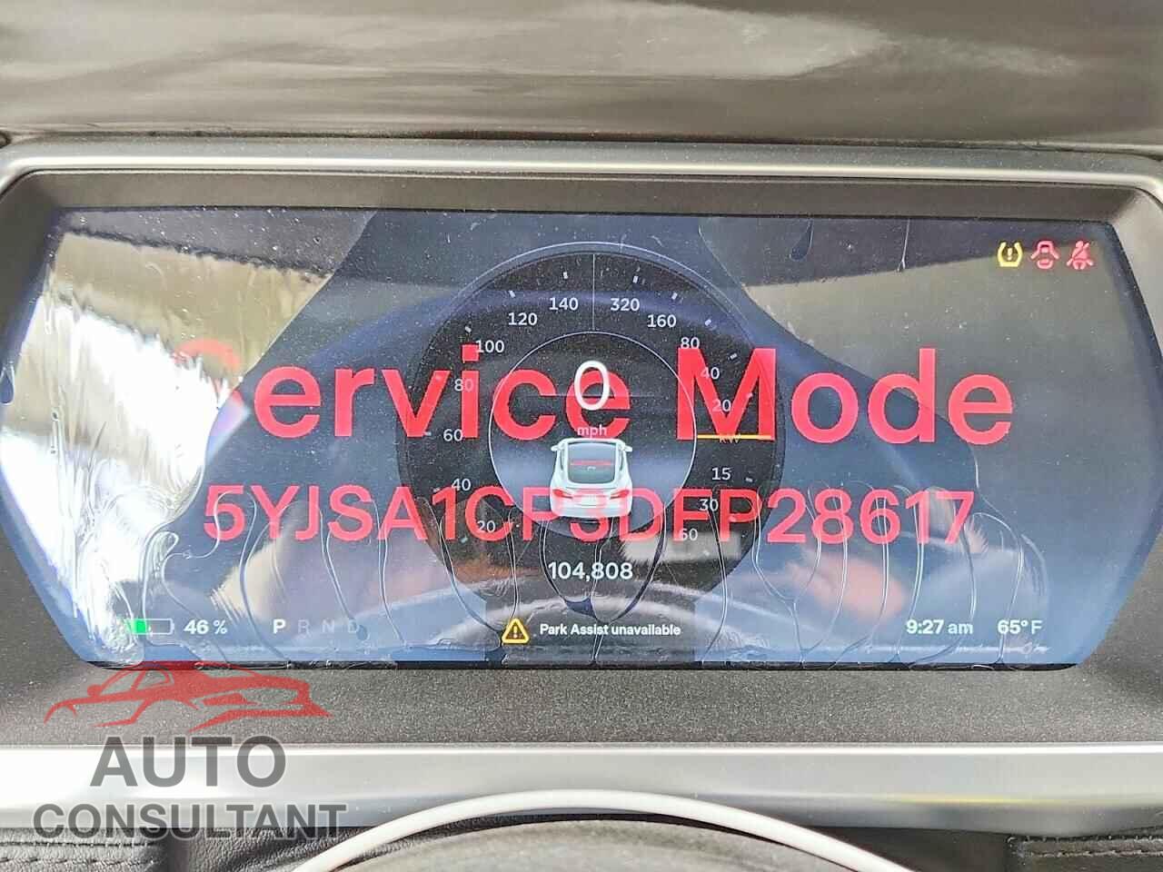 TESLA MODEL S 2013 - 5YJSA1CP3DFP28617