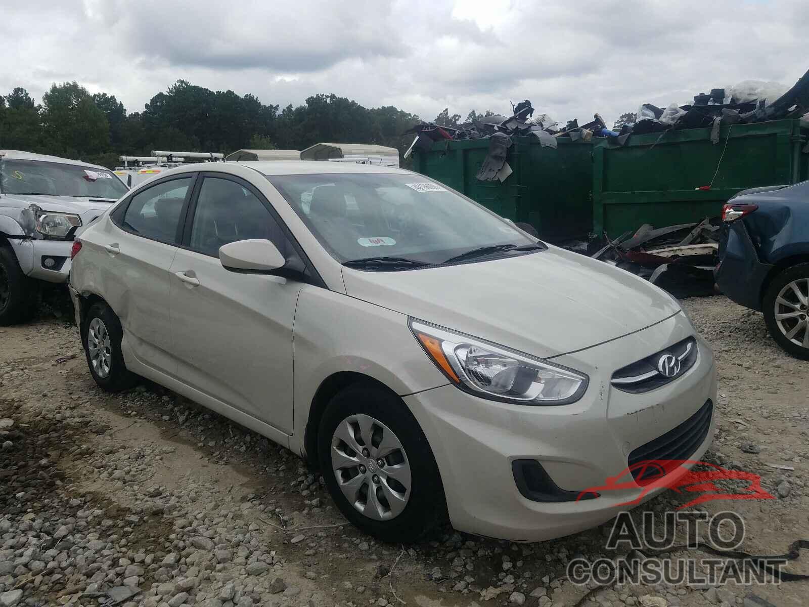 HYUNDAI ACCENT 2016 - KMHCT4AE8GU137272