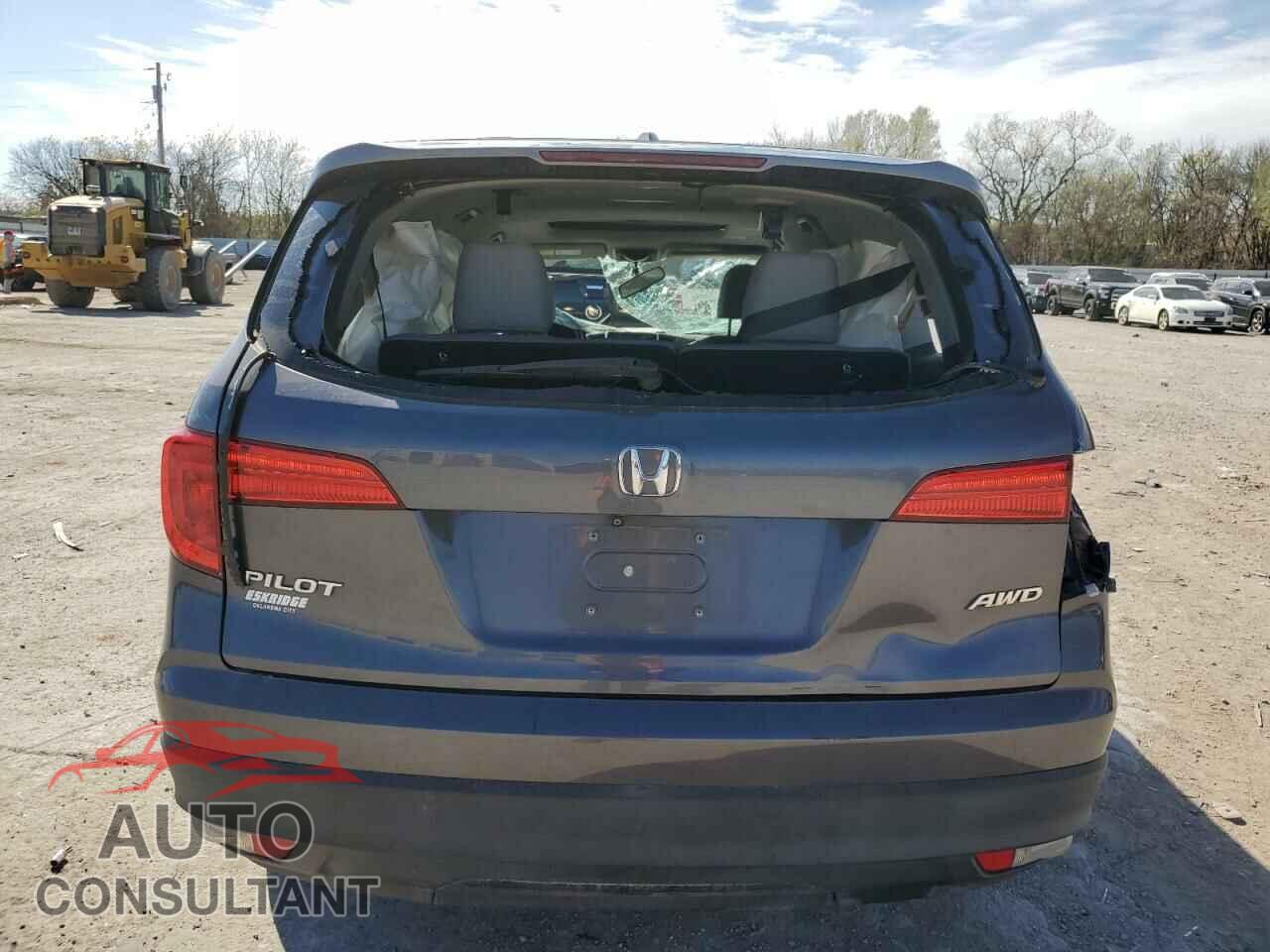 HONDA PILOT 2018 - 5FNYF6H53JB014384