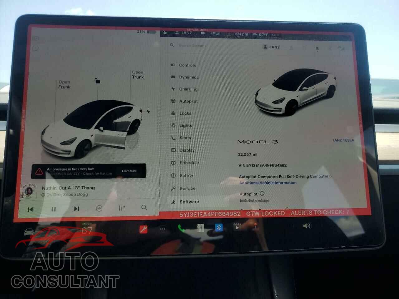 TESLA MODEL 3 2023 - 5YJ3E1EA4PF664982