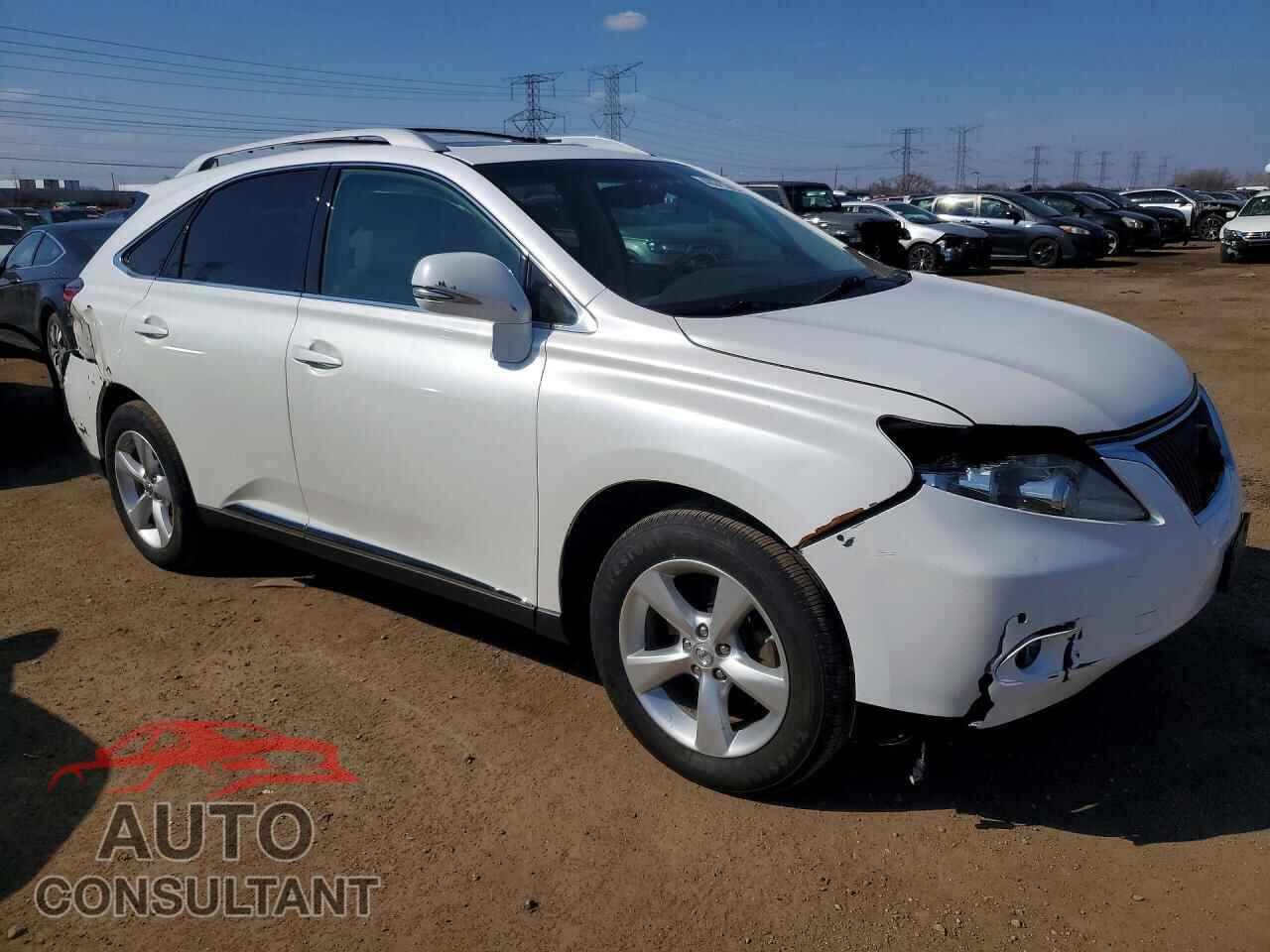LEXUS RX350 2011 - 2T2BK1BA1BC110798