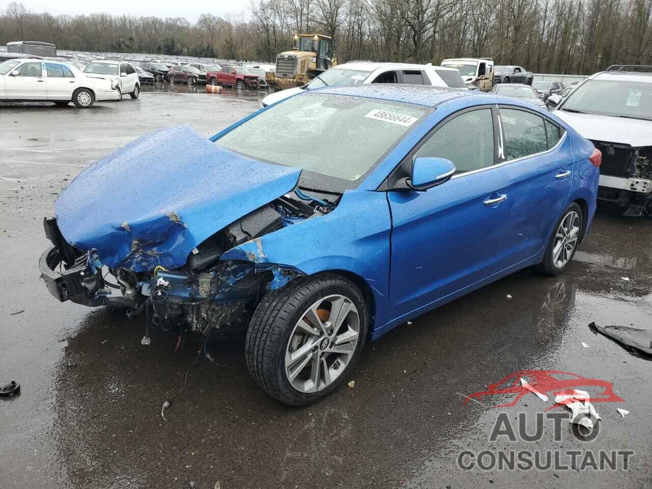 HYUNDAI ELANTRA 2017 - KMHD84LF3HU339711