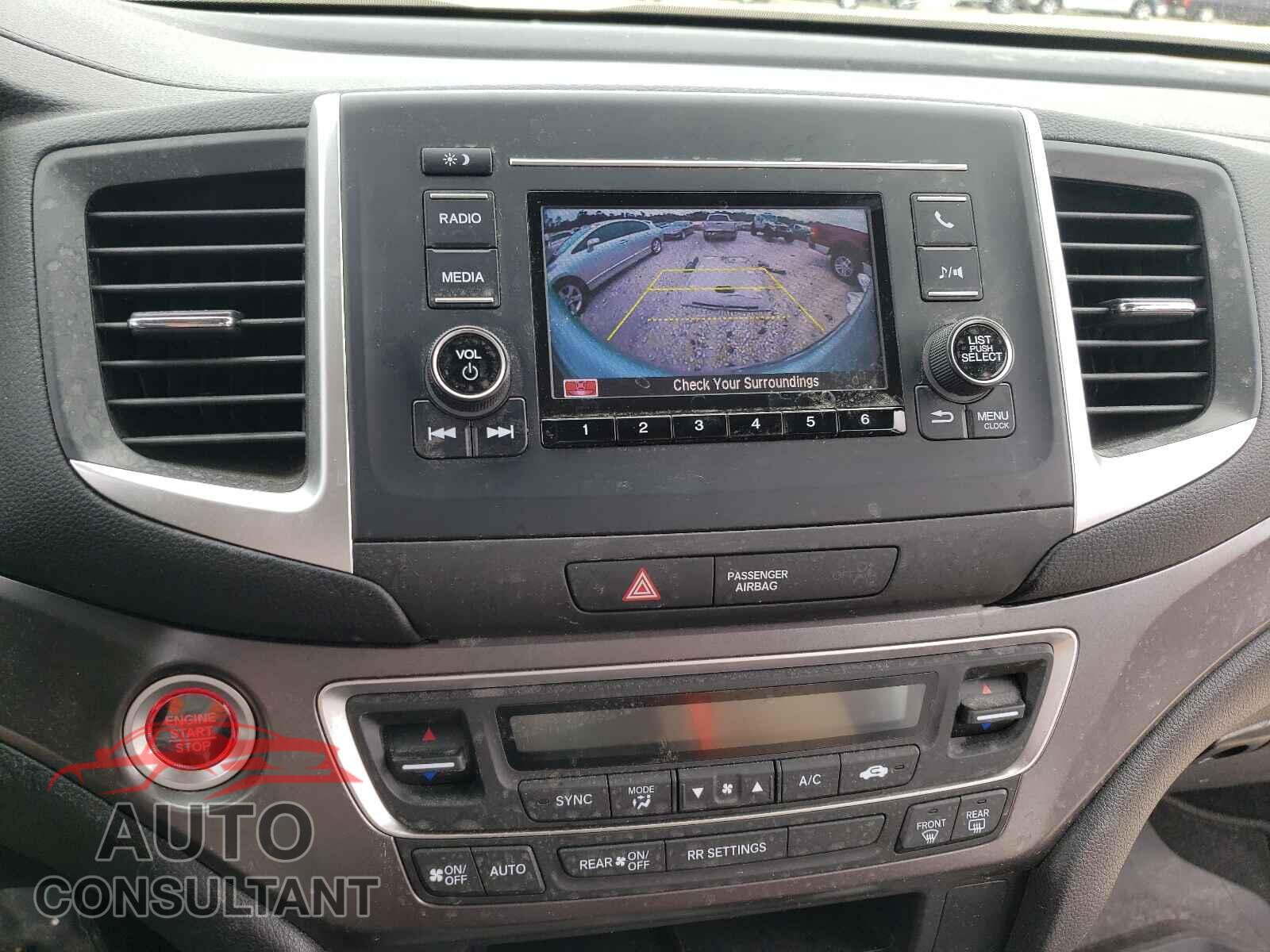 HONDA RIDGELINE 2019 - 5FPYK2F15KB008289