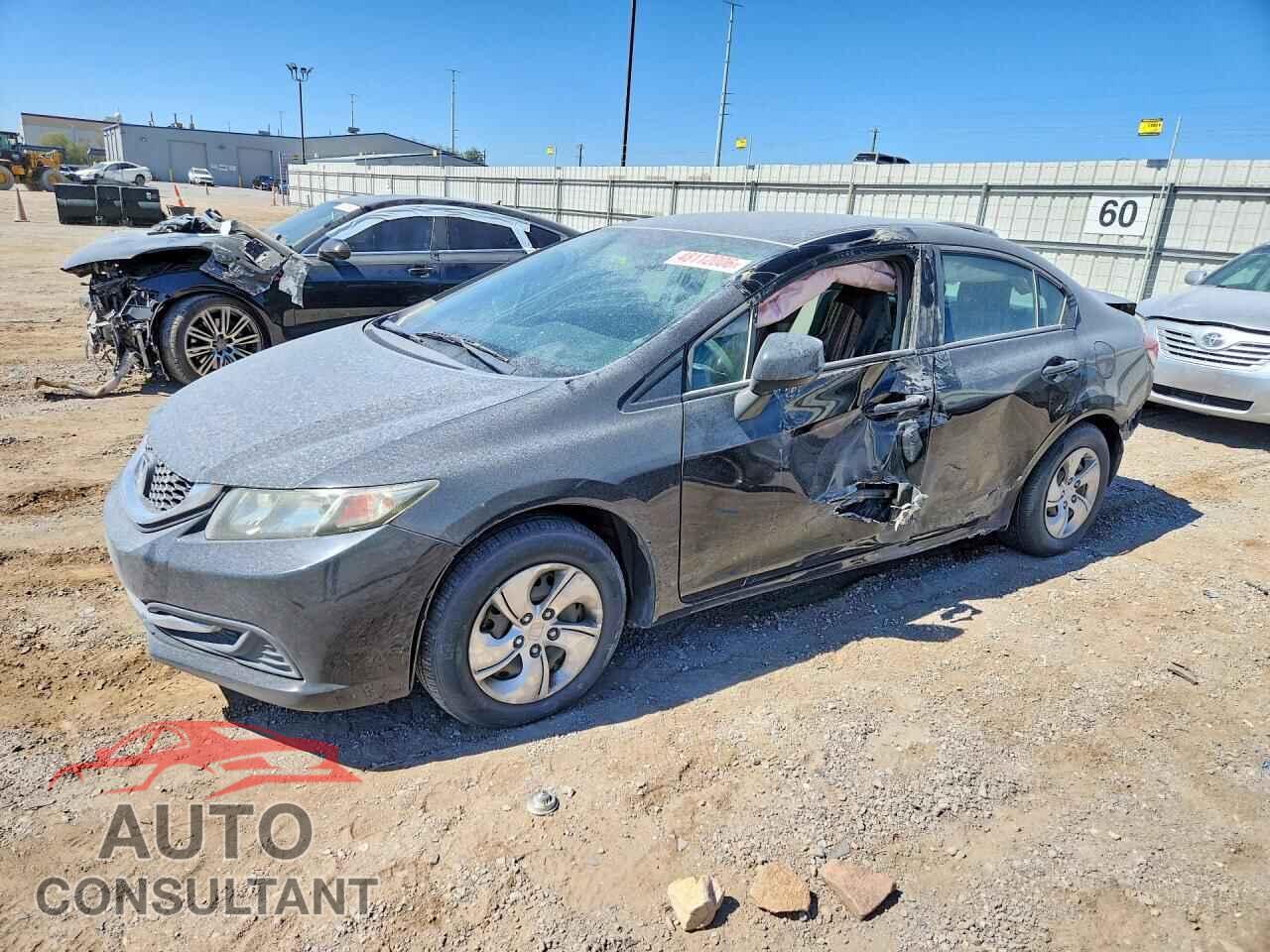 HONDA CIVIC 2013 - 2HGFB2F55DH567634