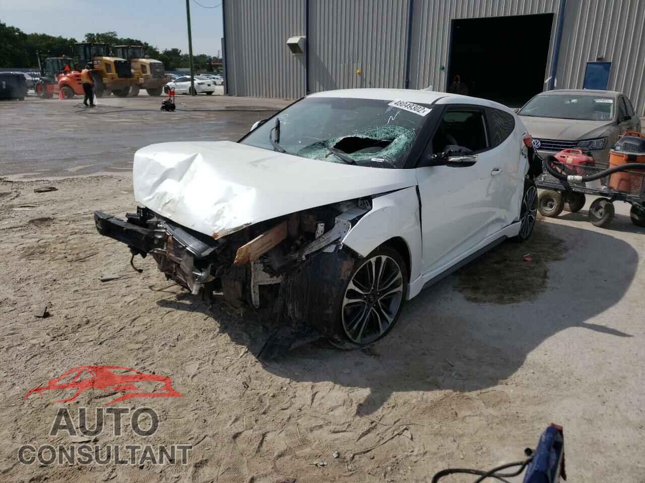 HYUNDAI VELOSTER 2016 - KMHTC6AE8GU297969