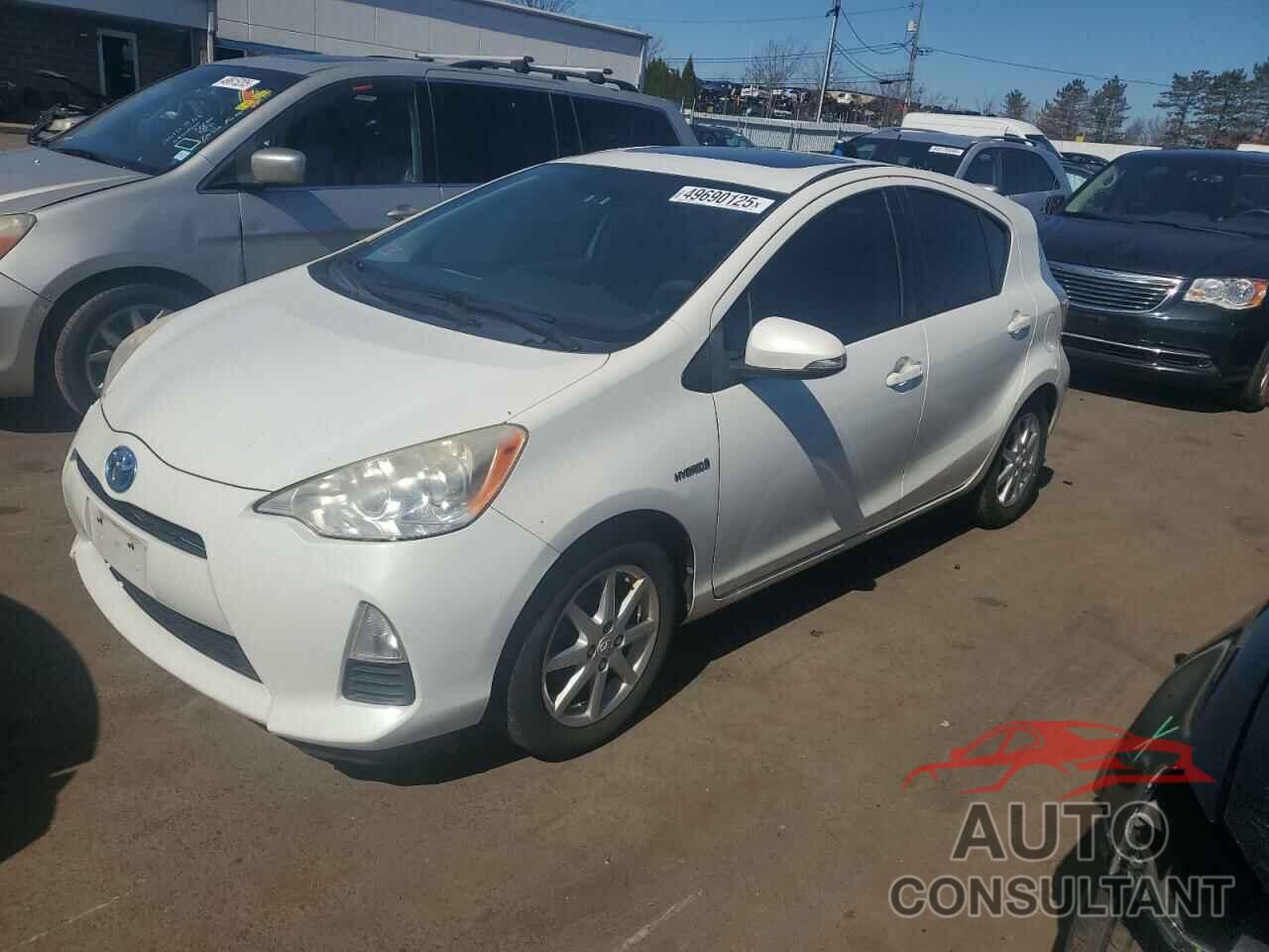 TOYOTA PRIUS 2012 - JTDKDTB38C1007055