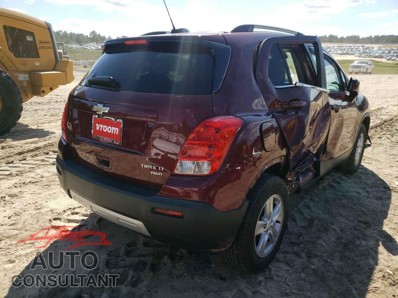 CHEVROLET TRACKER 2016 - 3GNCJPSB0GL170817
