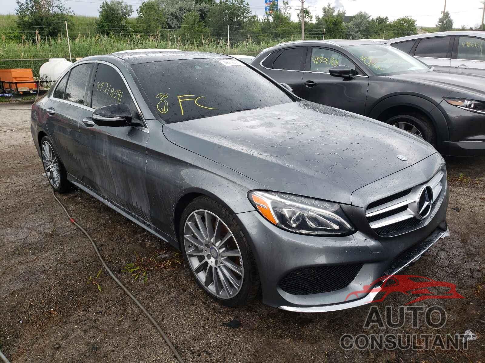 MERCEDES-BENZ C-CLASS 2017 - 55SWF4KB0HU205084