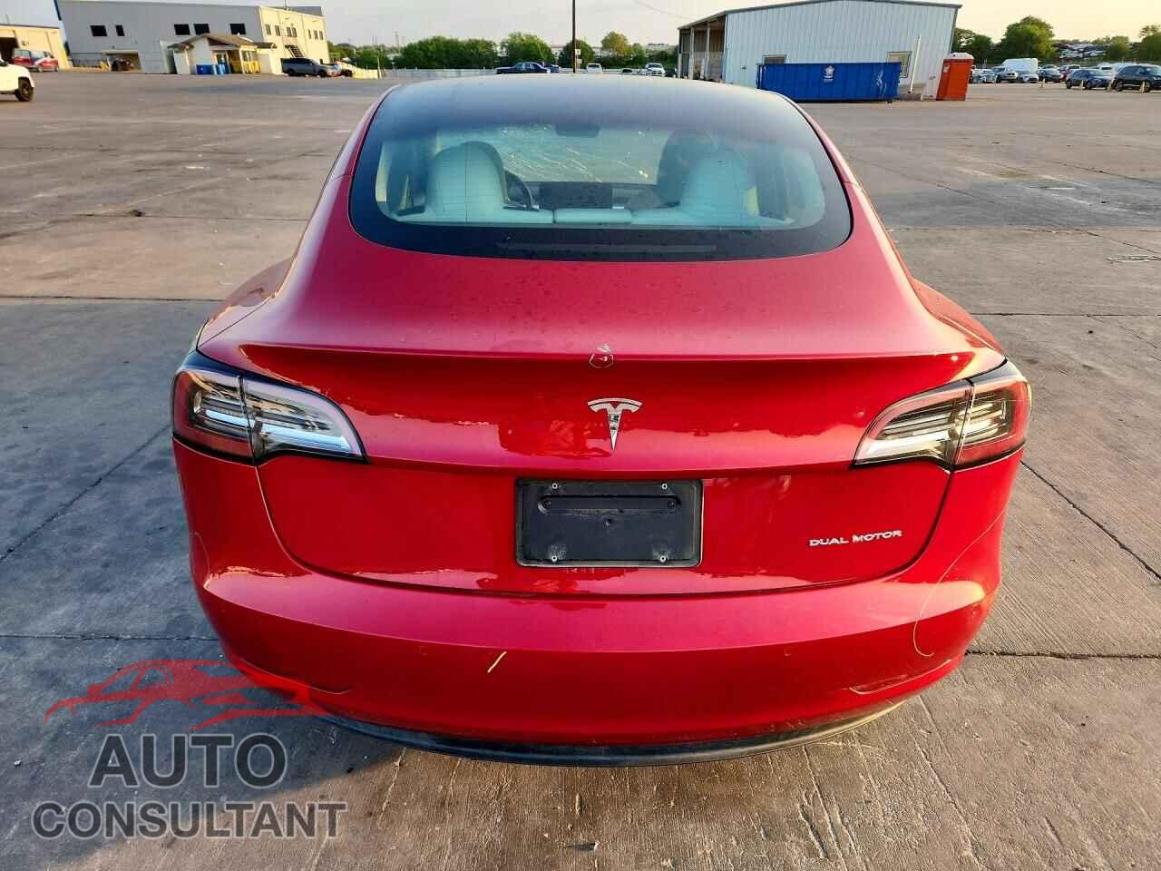 TESLA MODEL 3 2022 - 5YJ3E1EBXNF252975