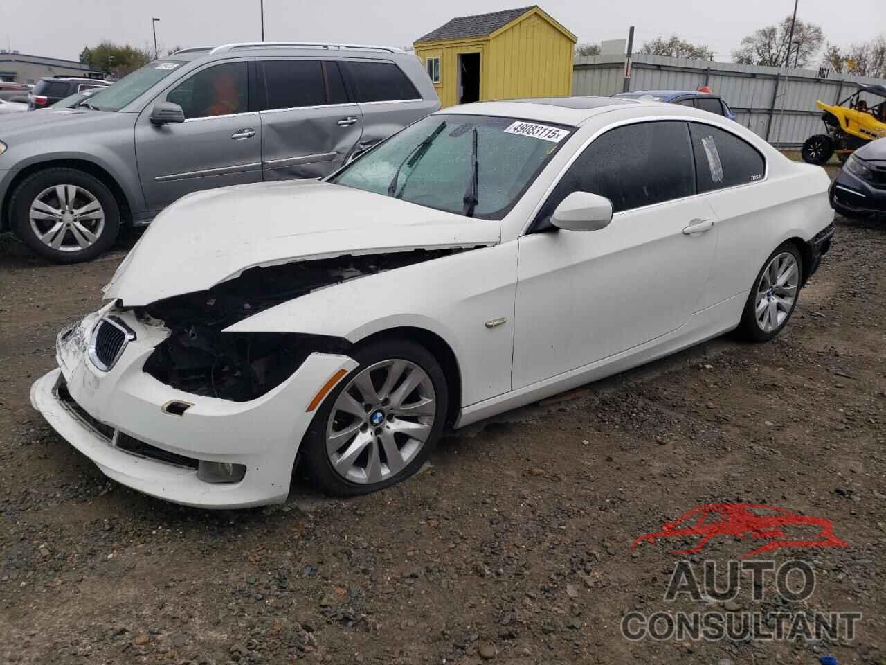 BMW 3 SERIES 2011 - WBAKE5C51BE574169