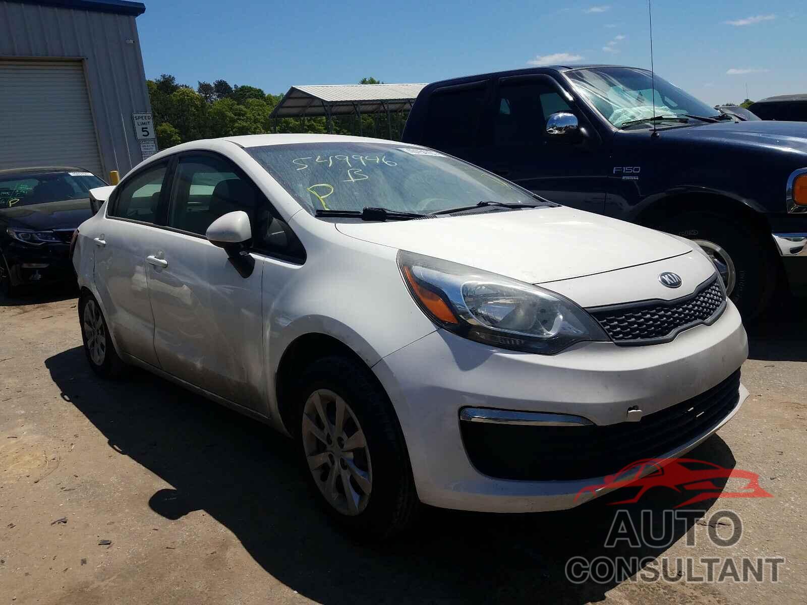 KIA RIO 2016 - KNADM4A35G6549946