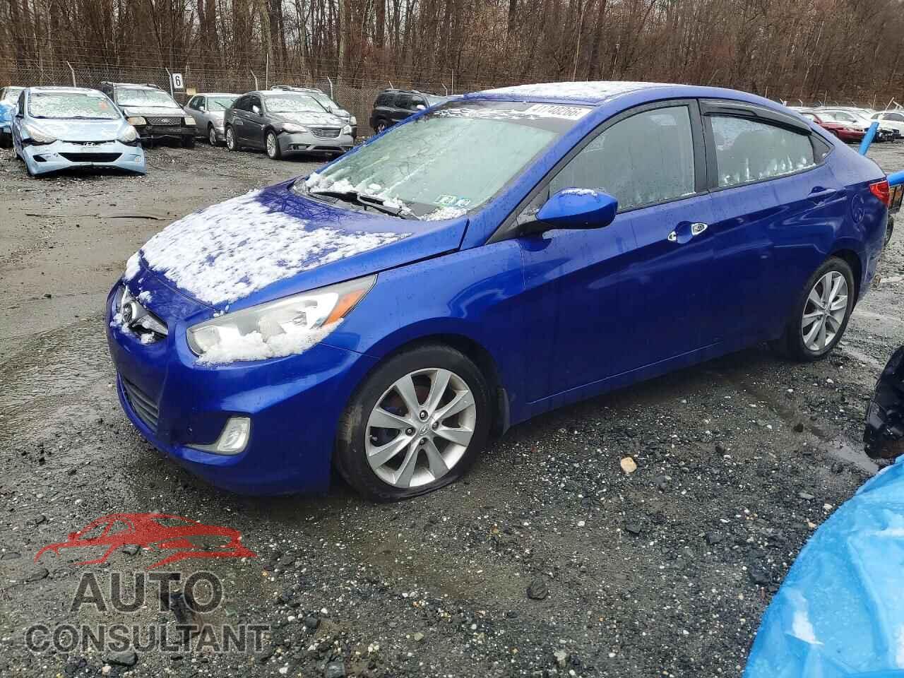 HYUNDAI ACCENT 2012 - KMHCU4AE4CU036981