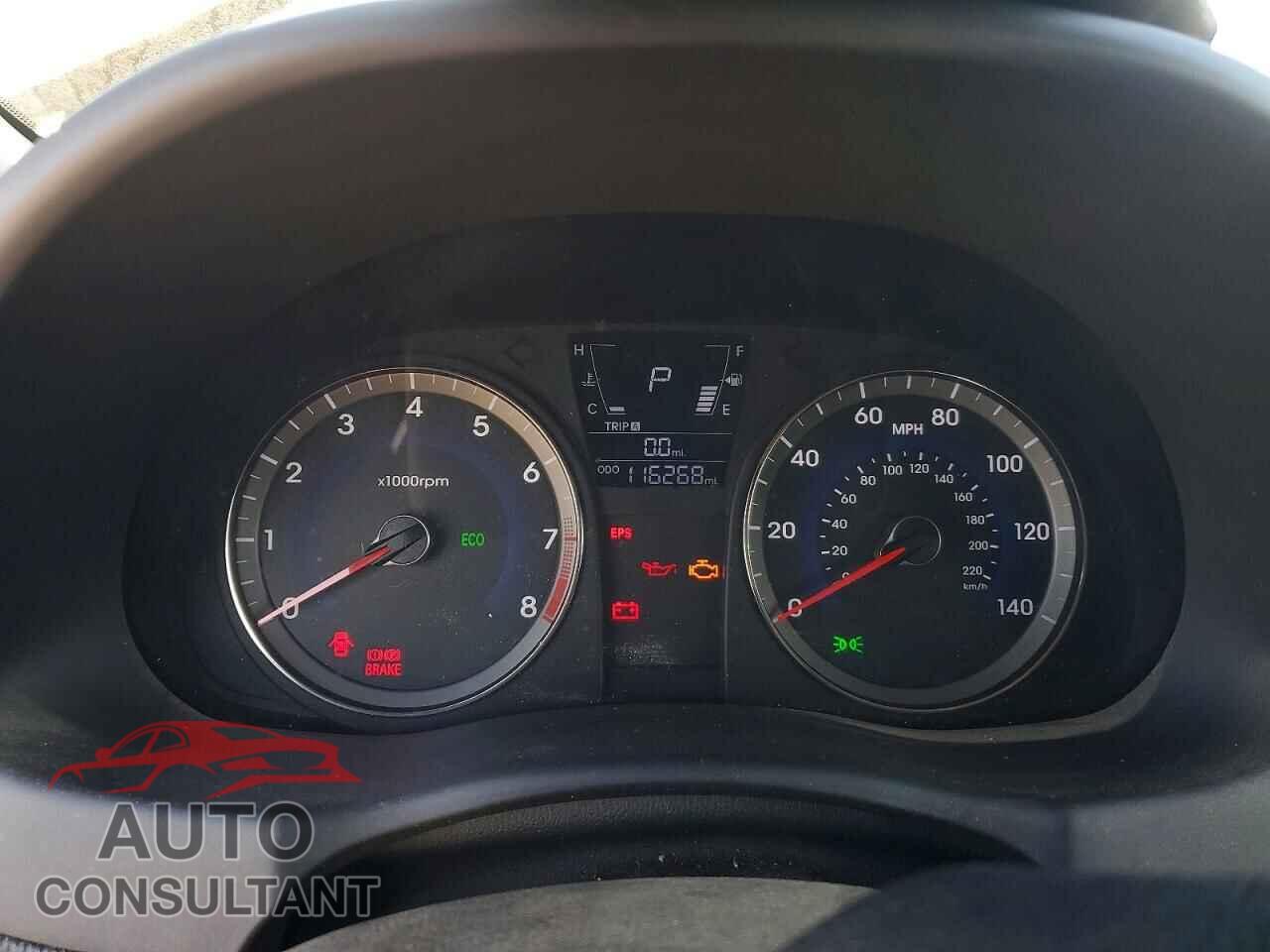HYUNDAI ACCENT 2012 - KMHCU5AE4CU021564