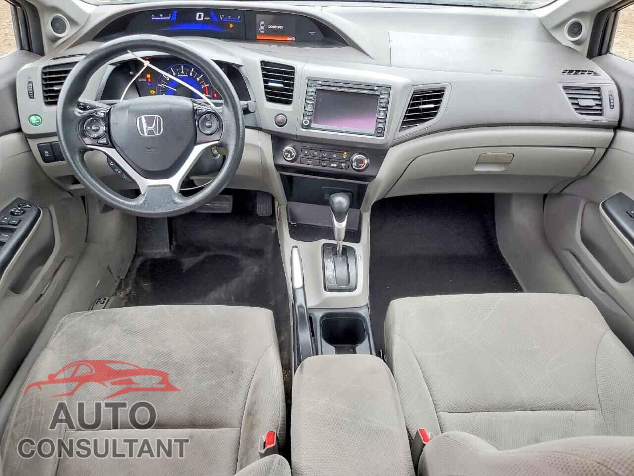HONDA CIVIC 2012 - 19XFB2F80CE015106