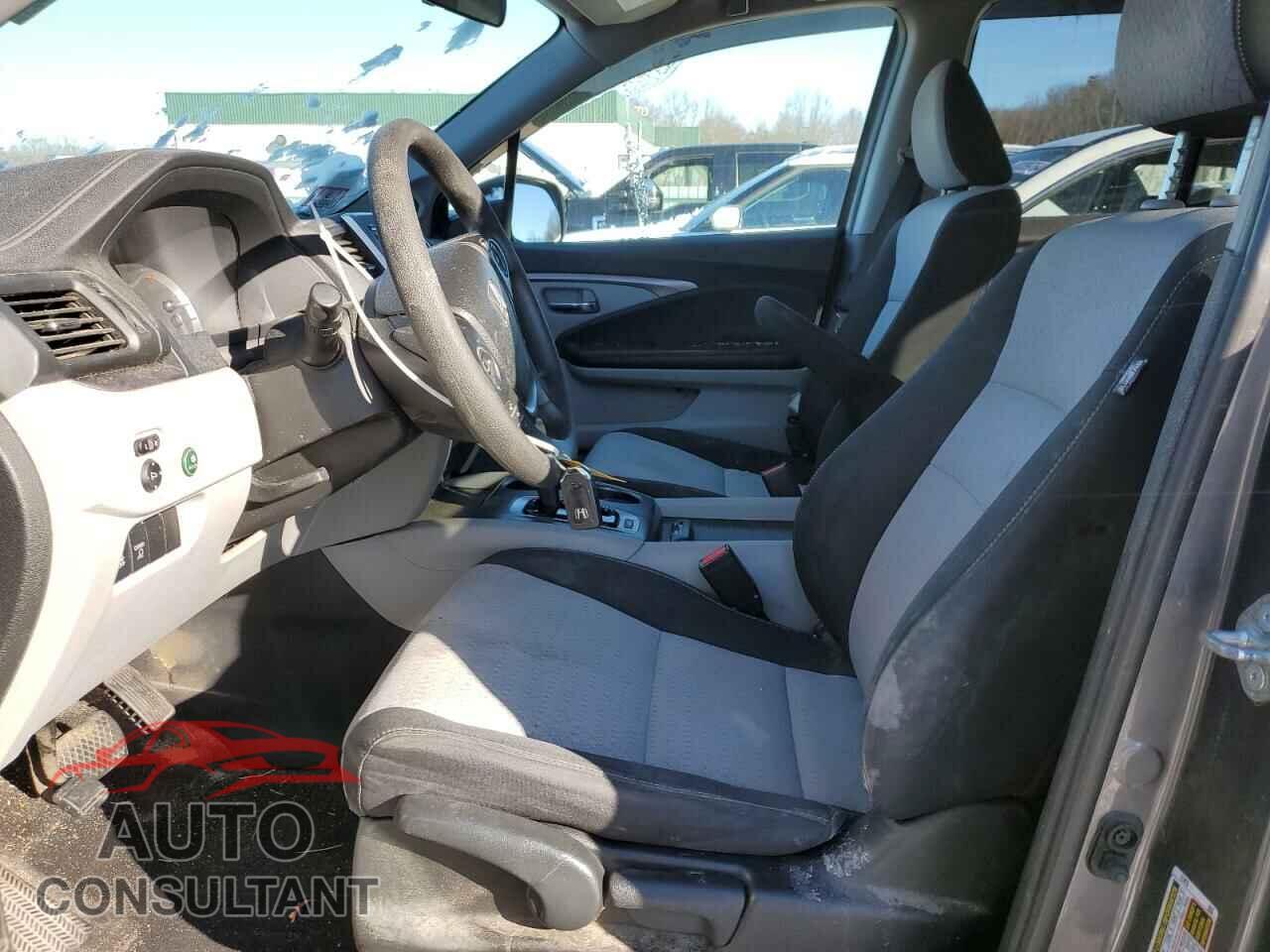 HONDA RIDGELINE 2017 - 5FPYK3F46HB038135