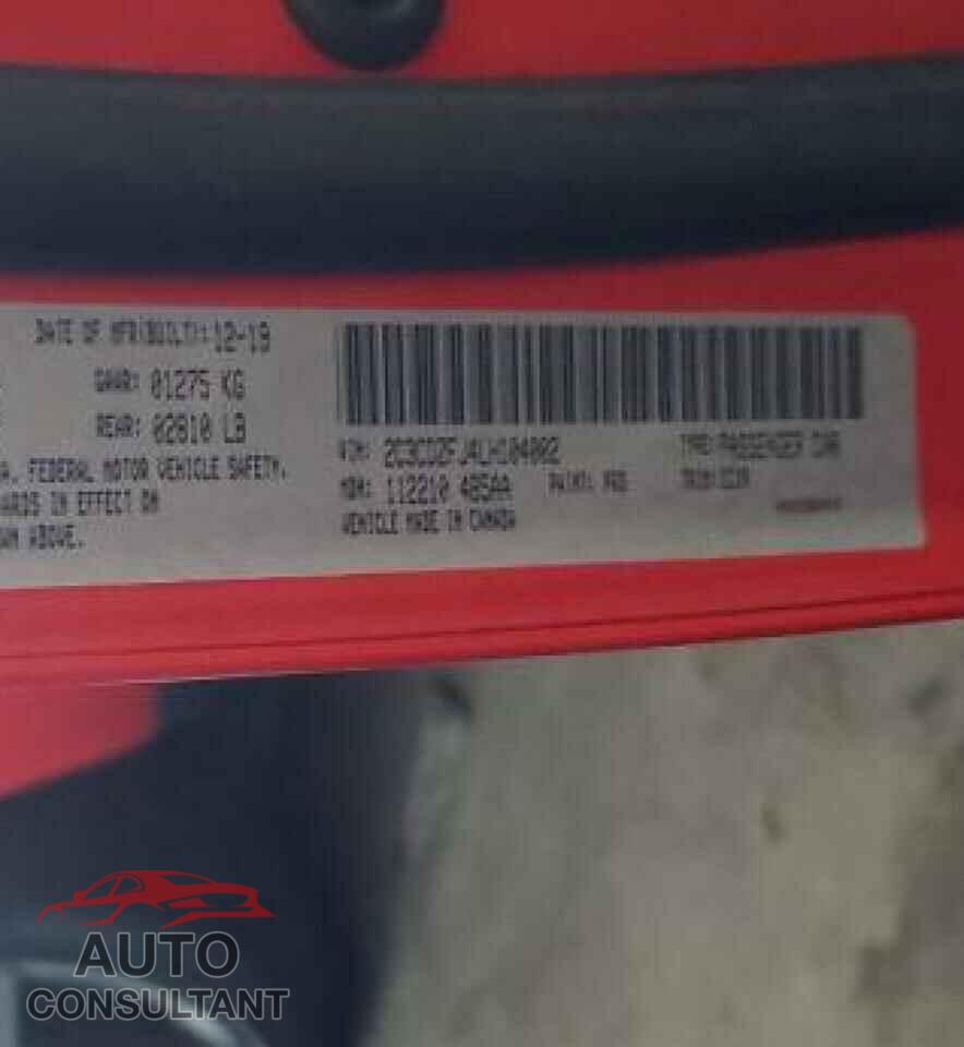 DODGE CHALLENGER 2020 - 2C3CDZFJ4LH104002