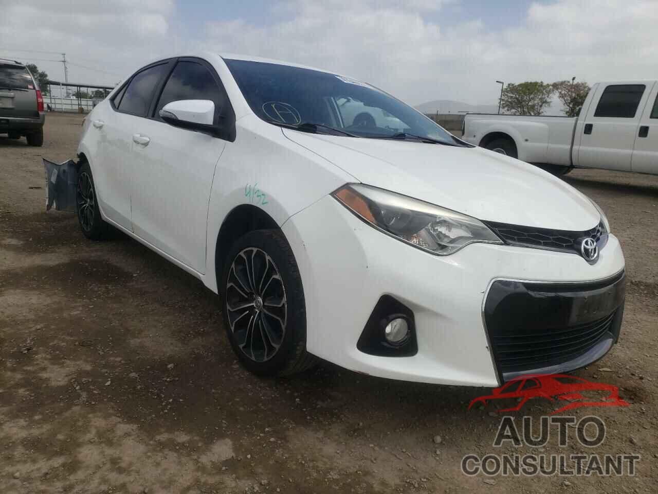 TOYOTA COROLLA 2016 - 5YFBURHE8GP420476