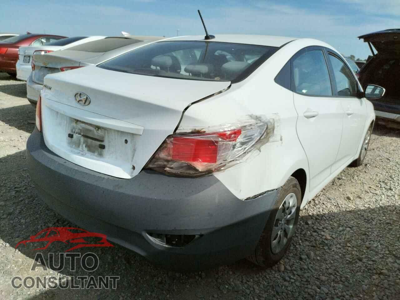 HYUNDAI ACCENT 2016 - KMHCT4AE6GU032522