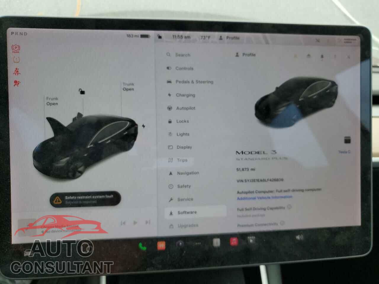 TESLA MODEL 3 2020 - 5YJ3E1EA6LF426836