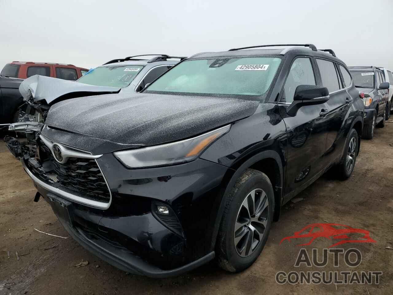 TOYOTA HIGHLANDER 2023 - 5TDKDRBH5PS017761