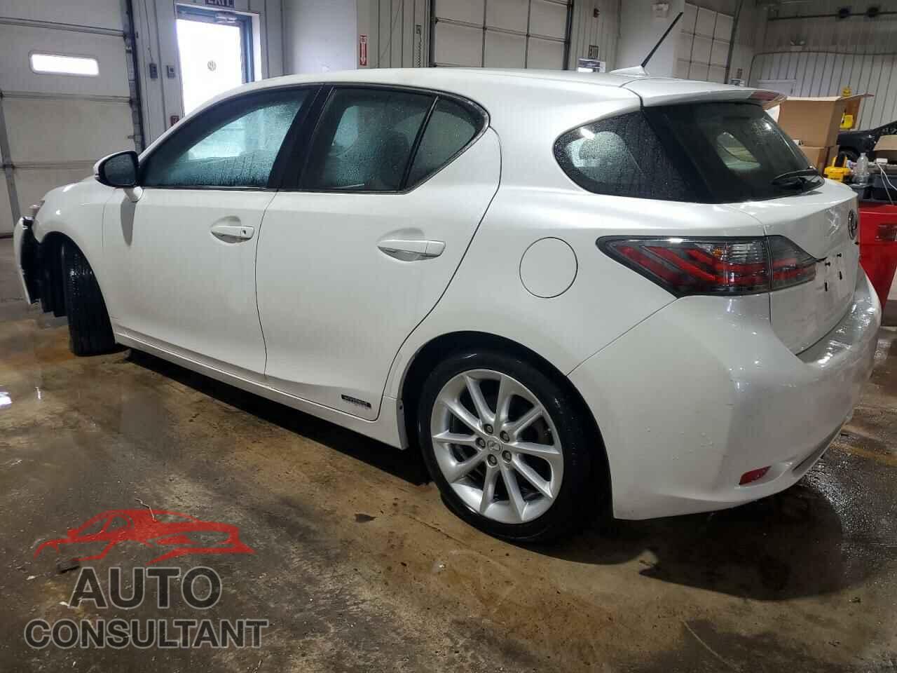 LEXUS CT 200 2012 - JTHKD5BH1C2058302