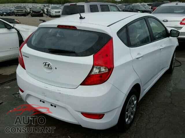 HYUNDAI ACCENT 2017 - KMHCT5AE4HU349822