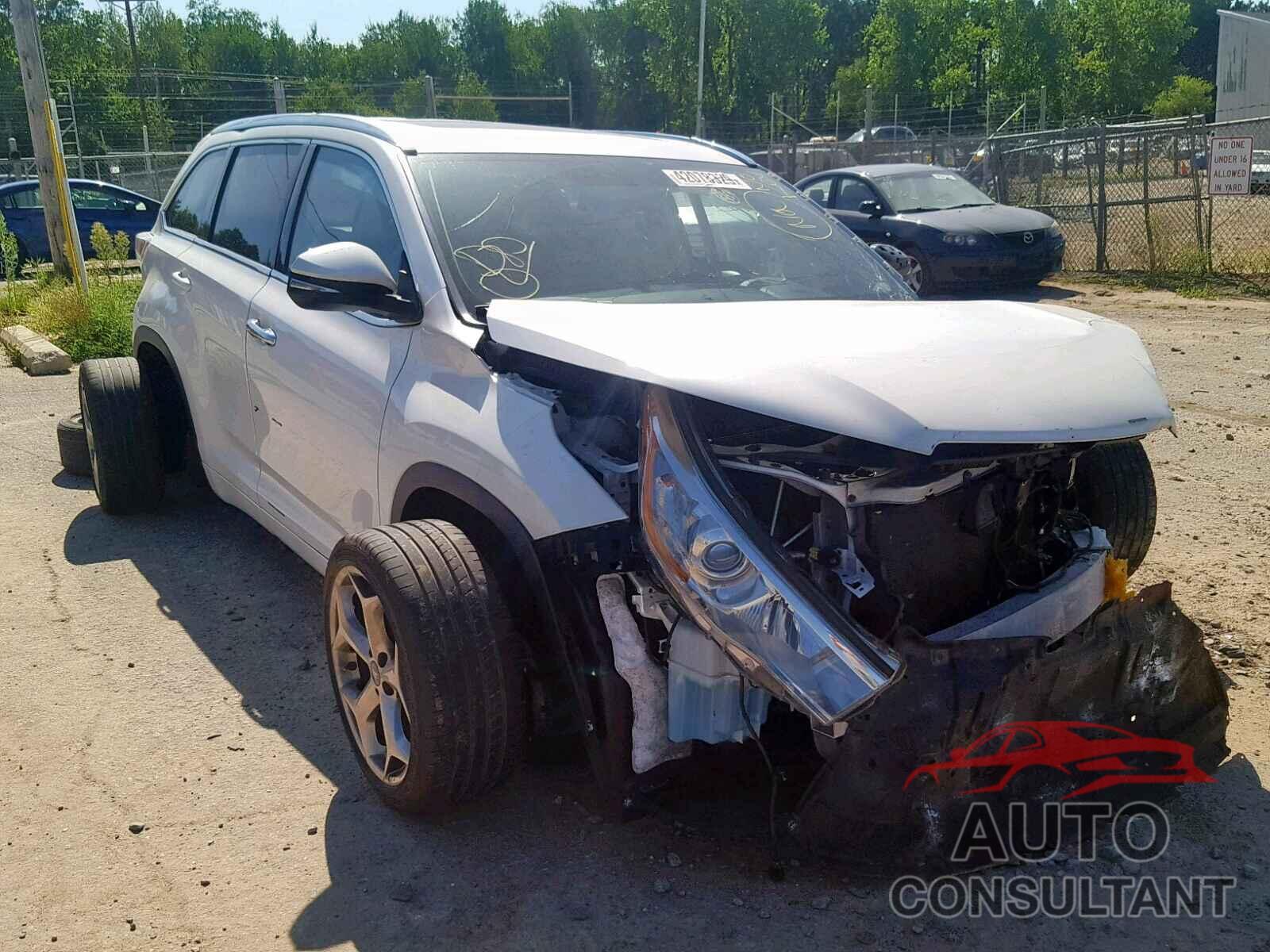 TOYOTA HIGHLANDER 2015 - 5TDJKRFH6FS221317