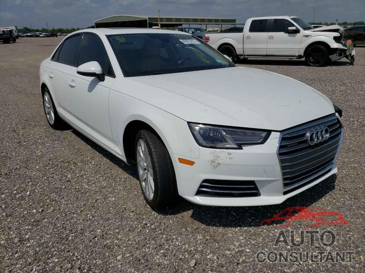 AUDI A4 2017 - WAUANAF40HN005250