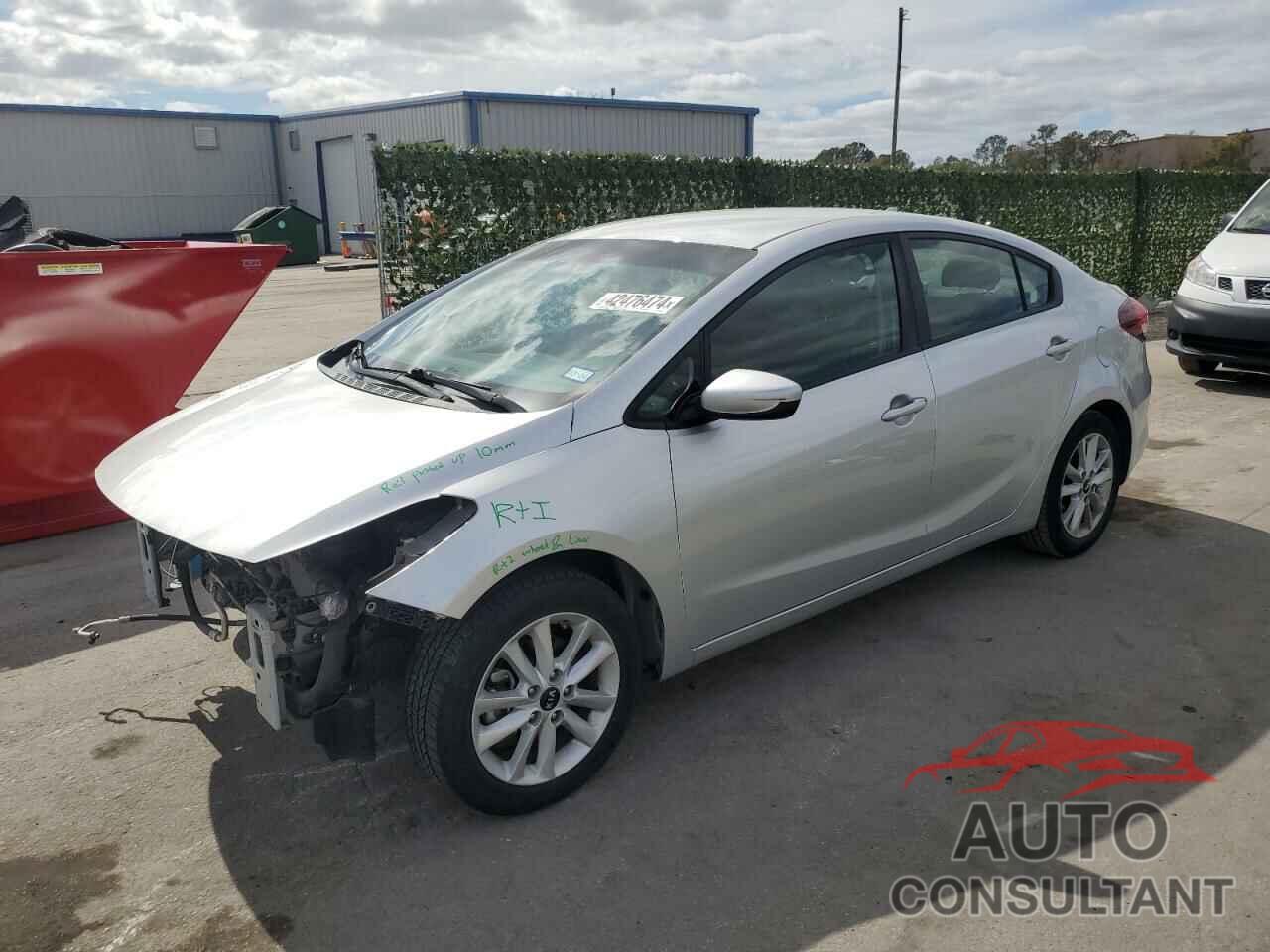 KIA FORTE 2017 - 3KPFL4A79HE020996