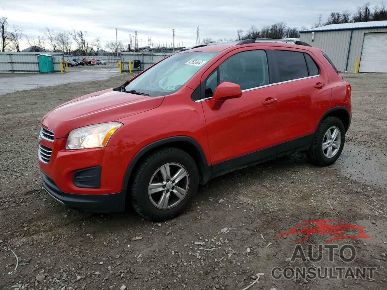 CHEVROLET TRAX 2016 - KL7CJPSB7GB614816