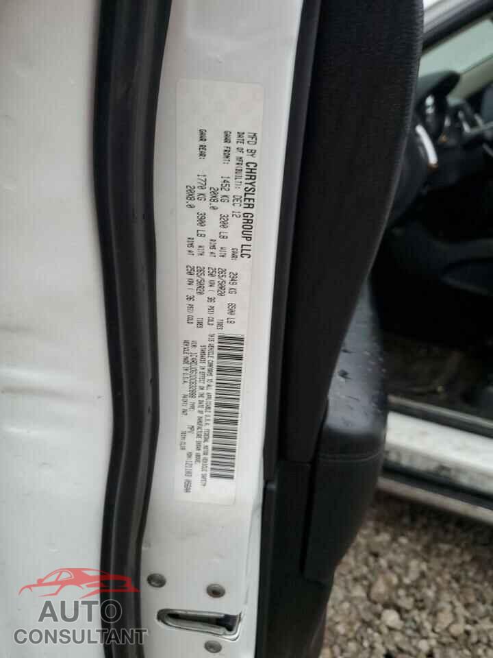 DODGE DURANGO 2013 - 1C4RDJDG1DC632888