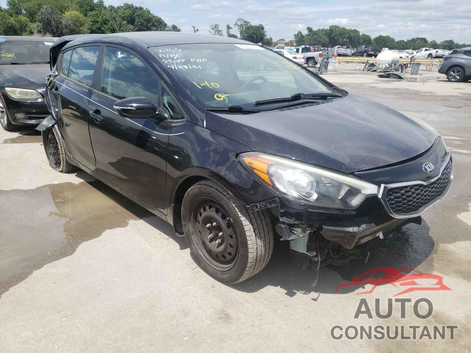 KIA FORTE 2016 - KNAFK5A83G5592266
