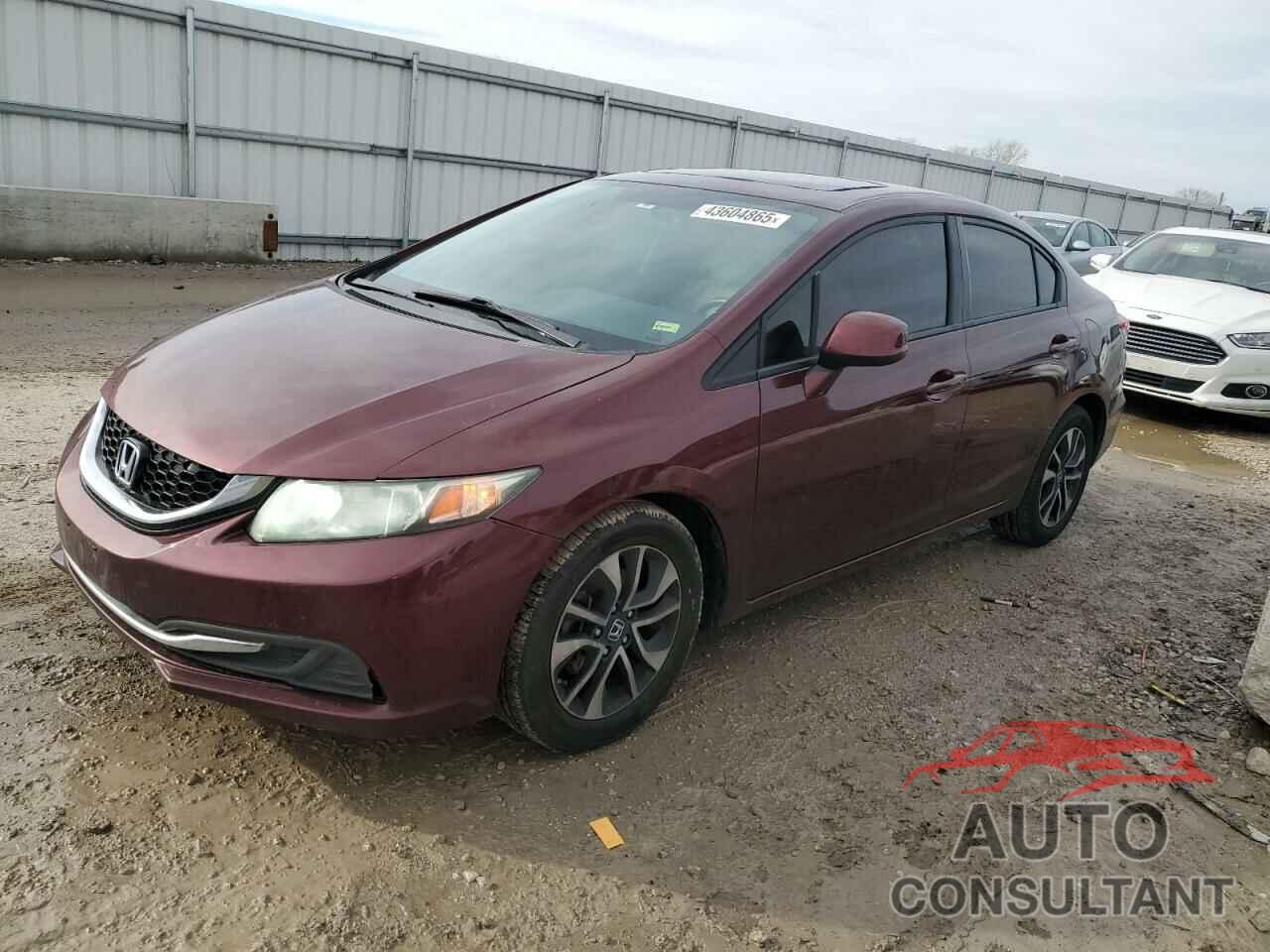 HONDA CIVIC 2013 - 19XFB2F89DE016482