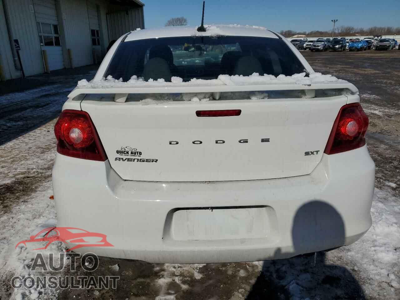 DODGE AVENGER 2012 - 1C3CDZCB4CN280391