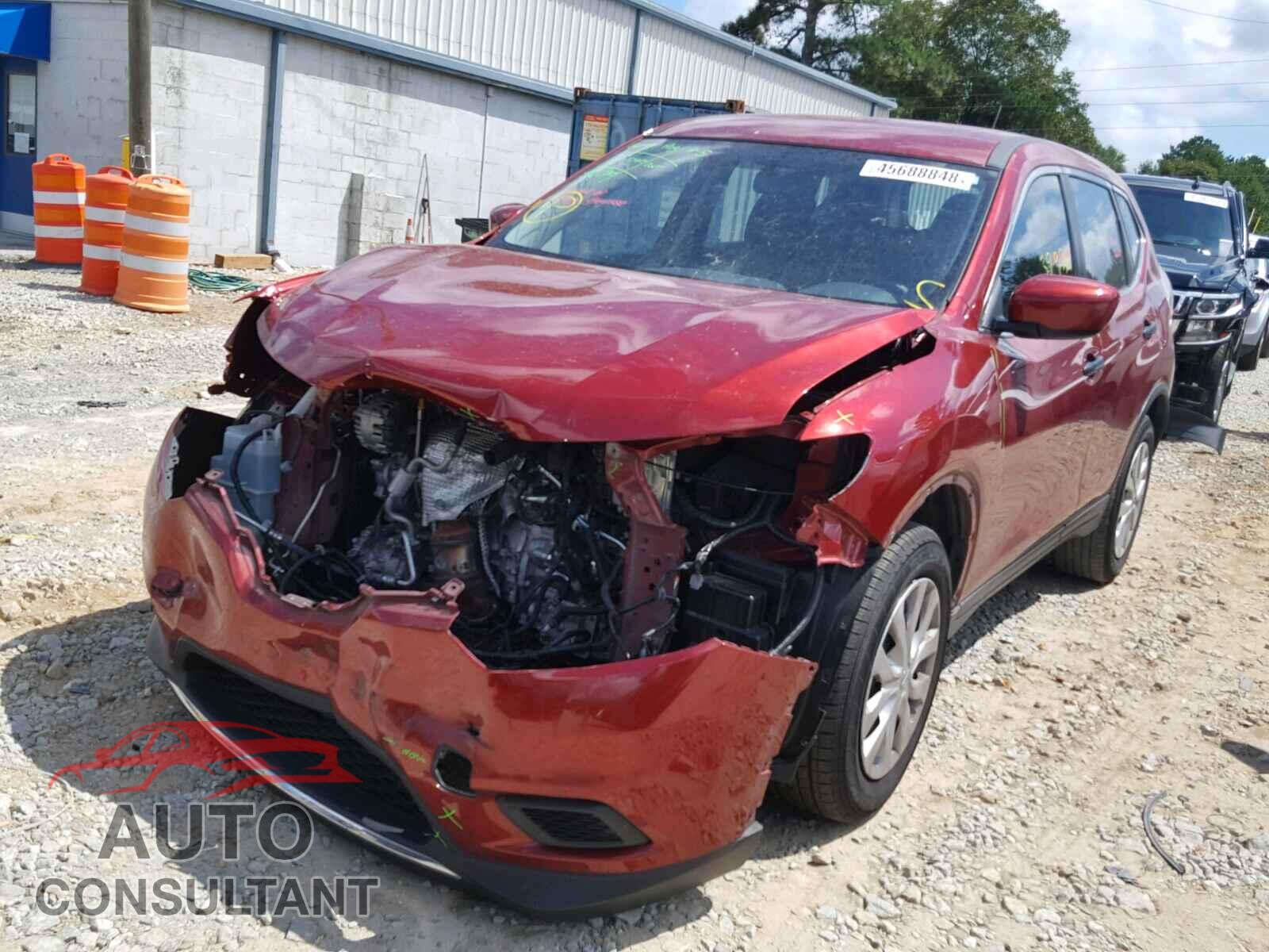 NISSAN ROGUE S 2016 - KNMAT2MT2GP600824