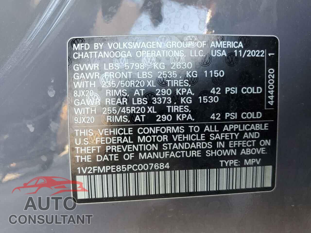 VOLKSWAGEN ID.4 PRO S 2023 - 1V2FMPE85PC007684