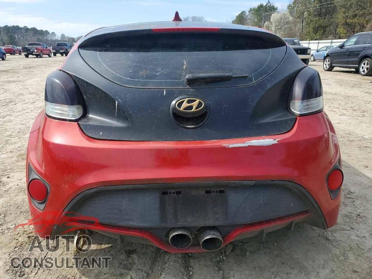 HYUNDAI VELOSTER 2013 - KMHTC6AE0DU124717