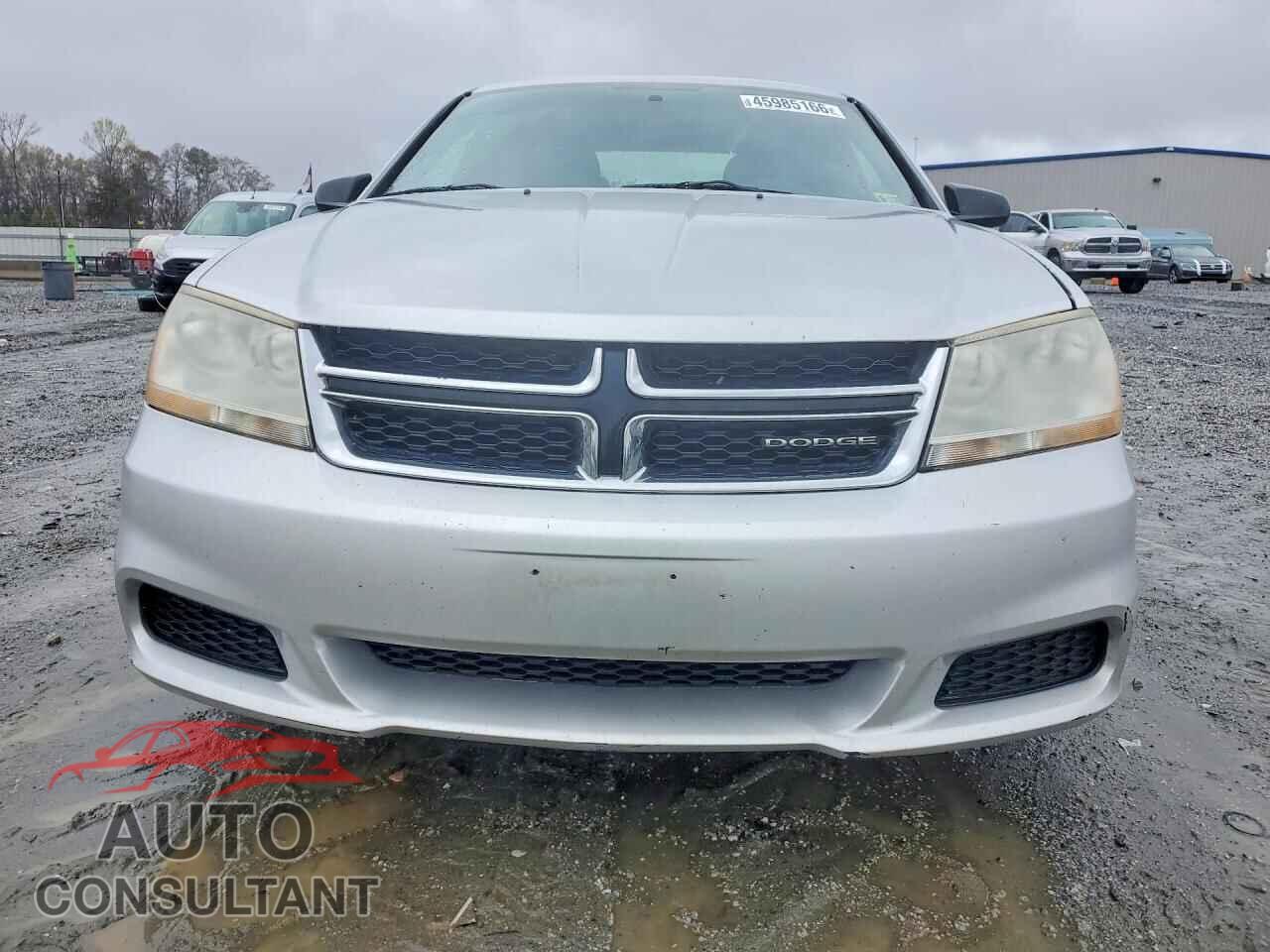 DODGE AVENGER 2012 - 1C3CDZAB7CN174648