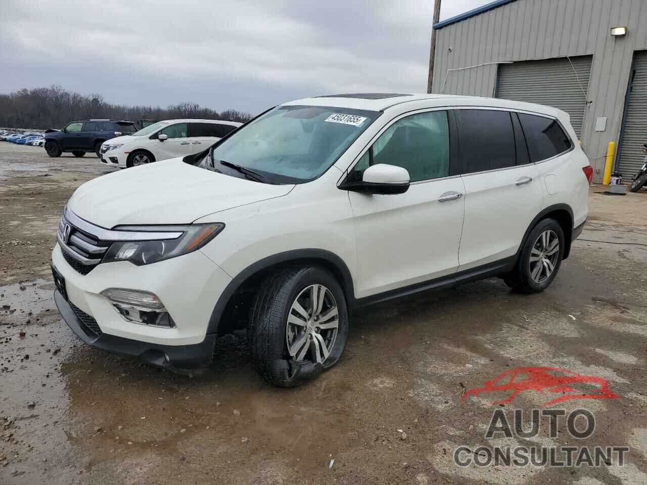 HONDA PILOT 2017 - 5FNYF5H58HB044095